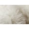 Homeroots 6 in. Circular Fur Rug - Diameter Off White 317207 - alternate 2